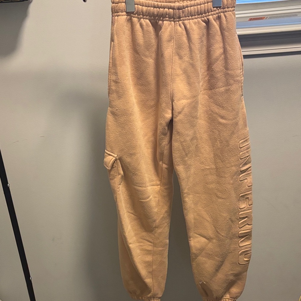 Kids Casual Tan Joggers